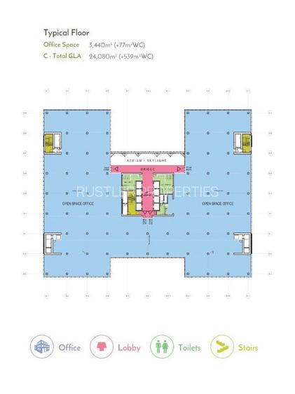 Spațiu de birouri in cladirea Oregon Park - Floreasca - Aurel Vlaicu - 6