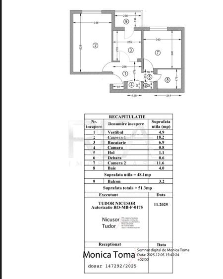 2 camere luminoase in Baneasa – 3 min de Herastrau - 11