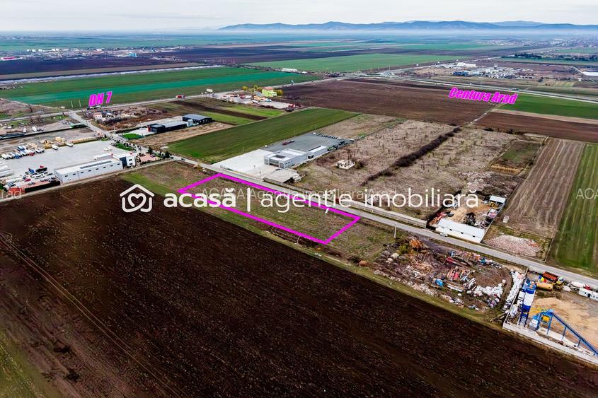 Teren cu acces DN7 și A1, ideal pentru dezvoltări industriale - 2
