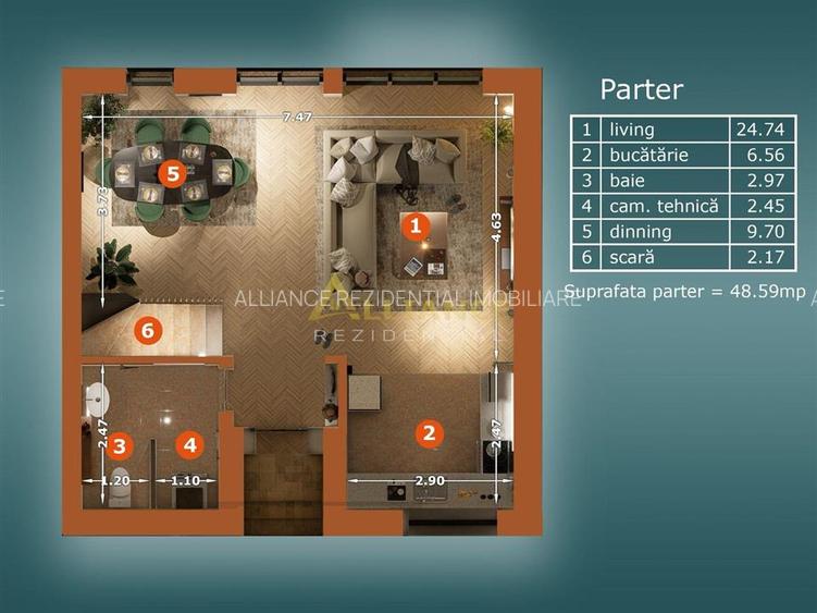 Casa 5 camere tip DUPLEX - 4 bai, Terasa + Curte, 250 MP - 13