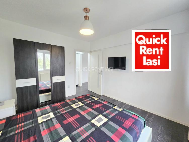 Bulevardul Carol I - Copou Universitati - Apartament 2Camere Modern De Inchiriat - 12
