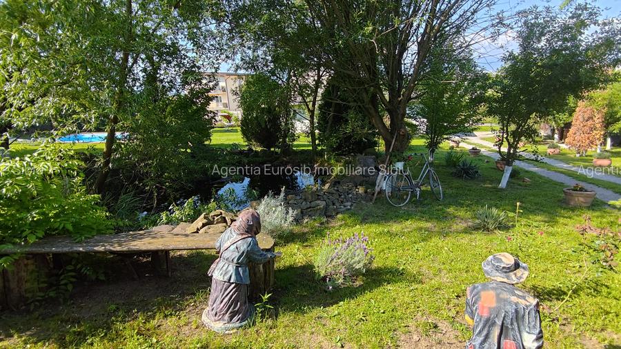 Pensiune si casa de locuit cu 3200 mp teren in Sibiu cartier Gusterita - 7