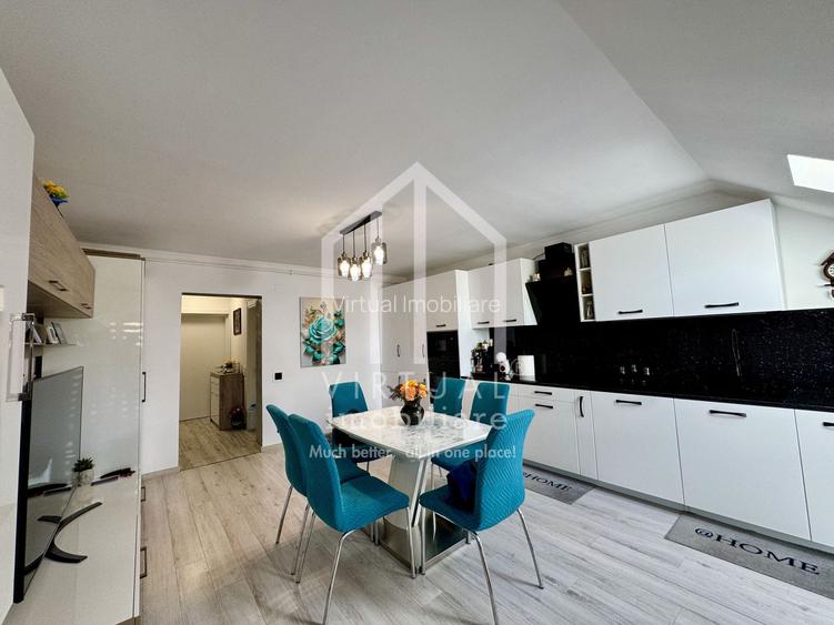 Apartamet cu 3 camere, 61mp utili+2 balcoane, etaj 3, mobilat Selimbar - 11