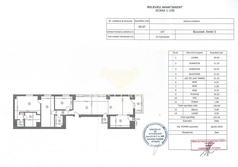 Penthouse deosebit 4 Camere Ultracentral | Terasa 115mp | 2 Locuri parcare - 19