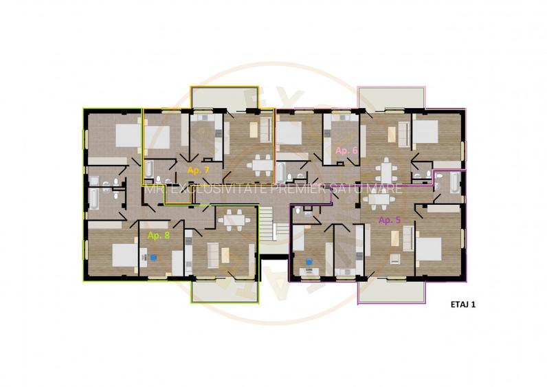 Zorilor Residence, Apartamente Noi 2-3-4 camere - Str. Zorilor - Carei - 6