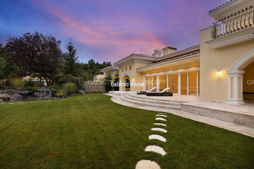 Casa stil mediteranean - PIPERA-TUNARI - teren 1400 mp - 3