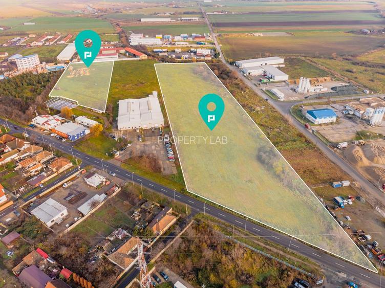 Teren industrial cu PUZ - 1109mp - 2