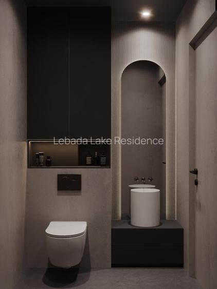 Penthouse 4 camere pe malul lacului cu terasa de 100mp Lebada Lake Residence - 13