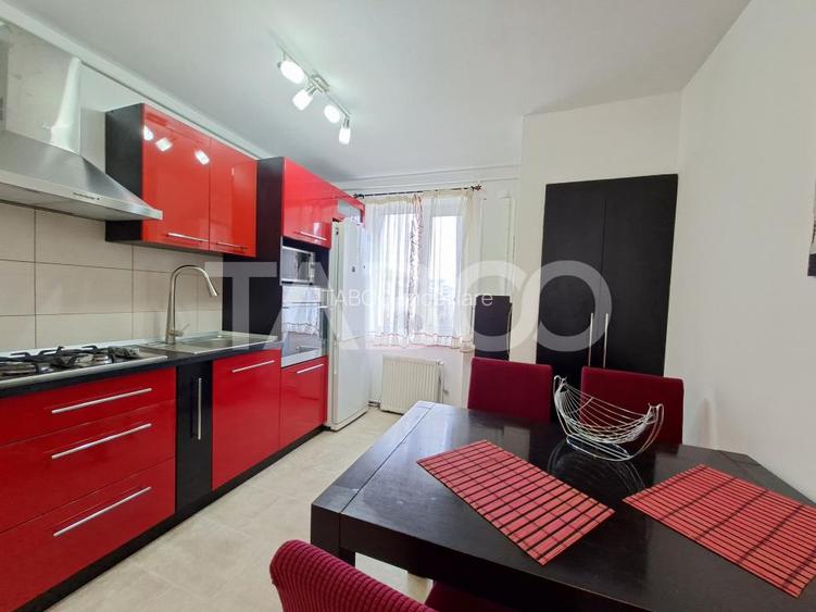 Apartament cu 3 camere si balcon de inchiriat in Sibiu zona Rahovei - 4