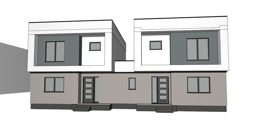 COMISION 0%, Duplex 4 Camere, La Cheie, P+E, 102MP, 335 Teren, SACALAZ