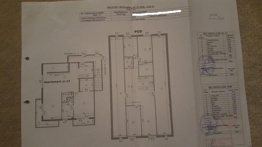 Duplex. 4 camere. Lux  Metrou Aparatorii Patriei.