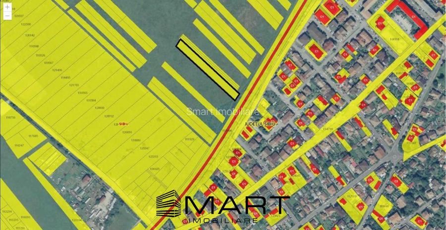 Teren 2000 mp. intravilan zona Strand - Campusor - 4