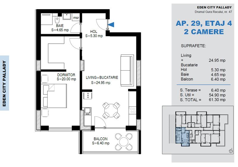 Ultimele apartamente ! Drumul Gura Racului nr. 41 ( In spate la IKEA). - 2