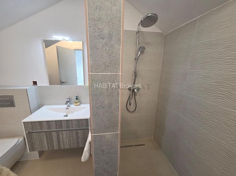 Vilă  cu mansardă, piscină și design modern – Tunari - 33