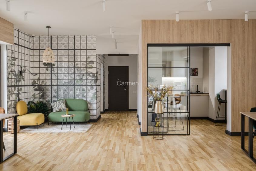 Birou duplex penthouse, renovat lux, complet mobilat și utilat - 2