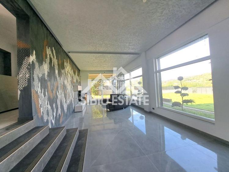 Casa Sibiu Cisnadioara, garaj, piscina, terase panoramice - 22