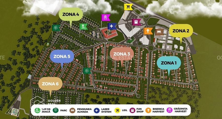 Parcele in Vladimirescu, 85 euro/ mp + TVA, comision 0% - 6