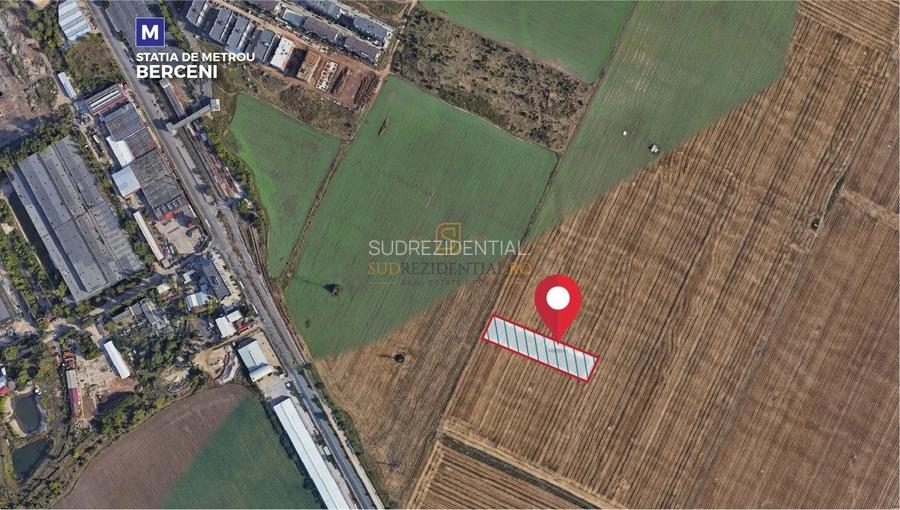 Lot de teren de vanzare, 2500 mp, metrou Berceni, Popesti-Leordeni - 2