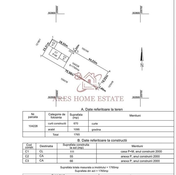 Casă 7 camere + spațiu comercial 55 mp – Orțișoara, 0% comision - 1
