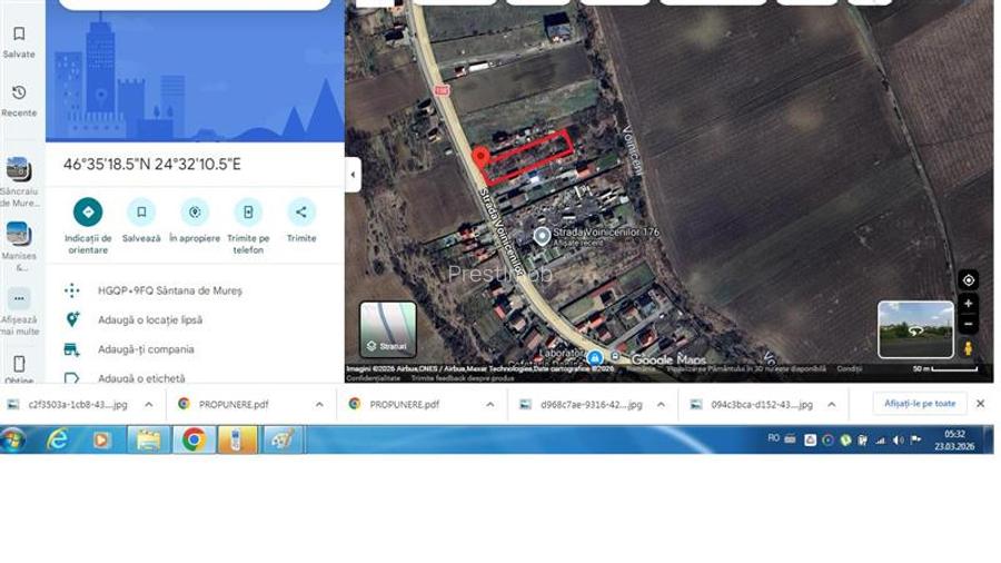 Teren intravilan de vanzare, 1150 mp ,str. Voinicenilor, Targu Mures - 2