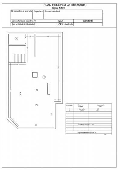 Ultracentral - Tomis Mall, spatiu IDEAL BIROURI,  120 mp., mobilat modern - 18