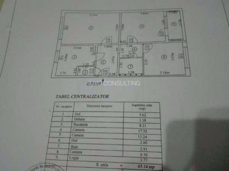 Apartament 3 Camere Izvorul Oltului Bloc Reabilitat - 8