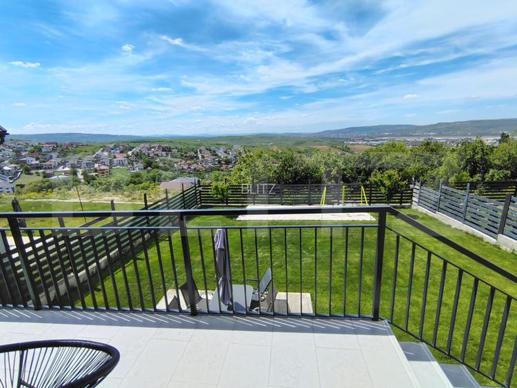 Casă individuală finisată 5 camere, 166 mp utili, cu panoramă deosebită, Dezmir - 12