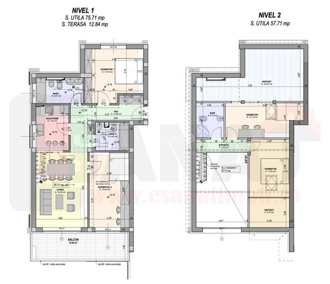Oportunitate: Bloc nou complet P+2E | 9 apartamente + parcari |VIDEO - 16