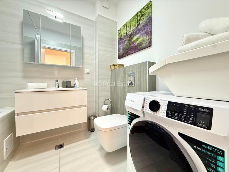 De inchiriat-2 camere, vedere superba lac-parcare supraterana-prima chirie - 14