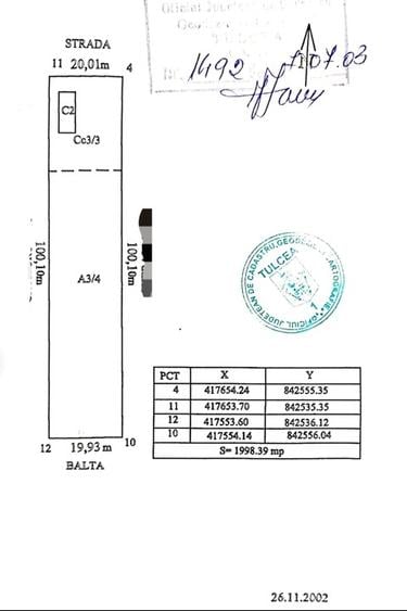 Vand teren 2000 mp Crisan - 2