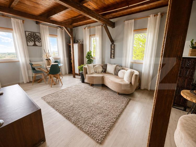 Casă individuală-panoramă superbă, teren 900 mp–liniște si aer curat in Salicea - 3