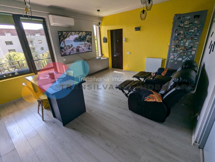 Apartament cu 3 camere, 2 locuri de parcare, spatiu verde generos – Borhanci  - 5