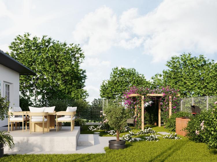 Casă 80 mp utili + Teren 360 mp – Balotești-Săftica finisaje premium - 3