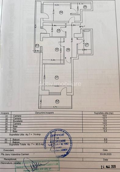 Apartament 3 camere Mamaia - zona Centrala | 90 mp | totul nou, prima utilizare - 19