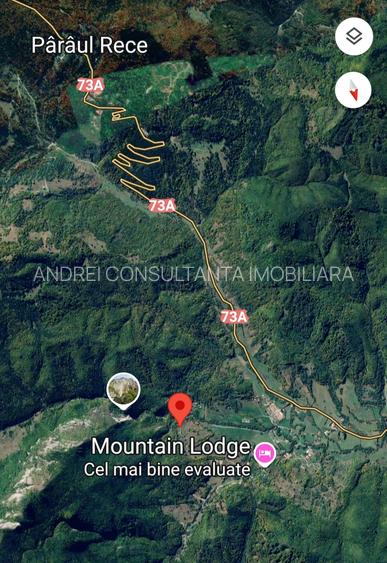 Vanzare 1266 mp teren superb Cheile Rasnoavei la munte langa padure si pensiuni - 4