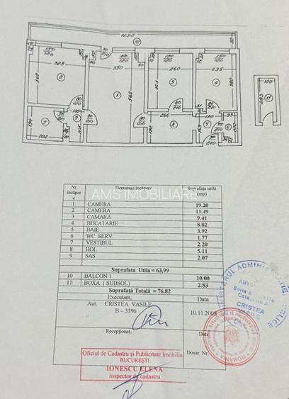 AP 3 CAMERE / TERASA GENEROASA / BOXA - 8