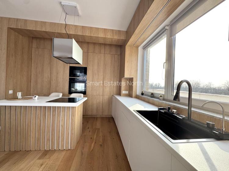 Penthouse - Duplex 4 camere de inchiriat II 217 mp II 2 locuri parcare I Pipera - 10