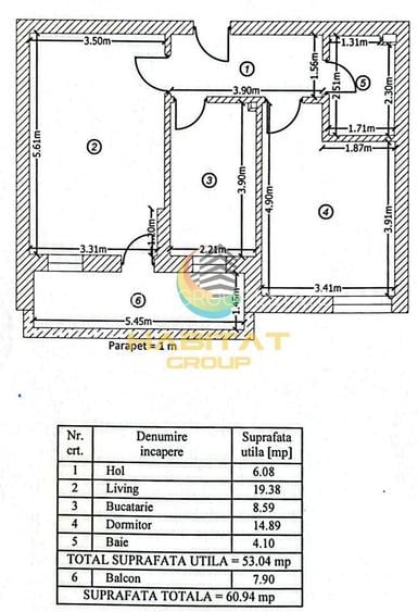 Apartament 2 Camere Dimitrie Leonida Cu Loc De Parcare - 11