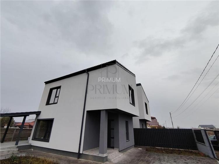 Duplex modern separat prin baie - zona linistita - pompa caldura - 2 fronturi st - 5