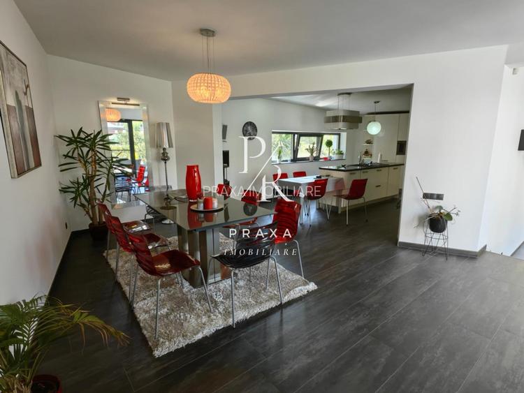 Casa, 175 mp, 1000 mp curte, 4 parcari, piscina, garaj, panouri solare,Floresti! - 12