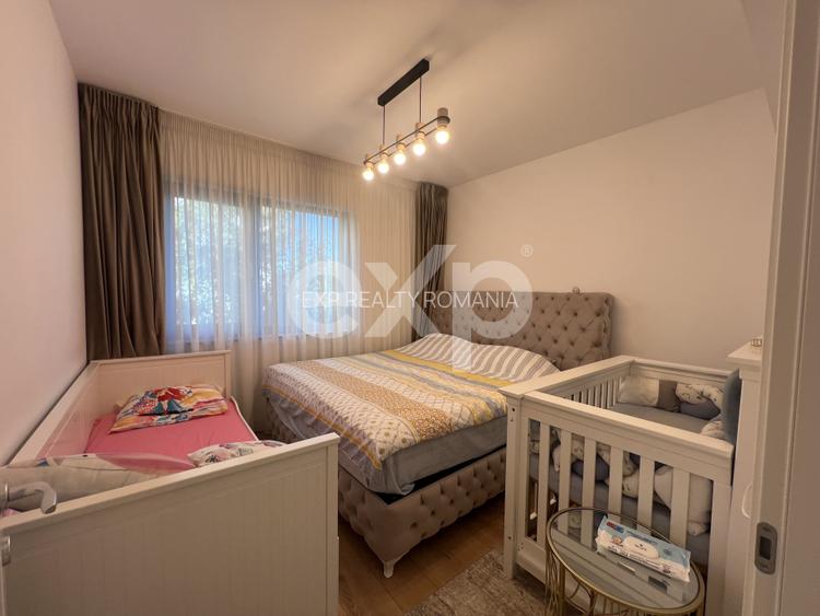 3 camere mobilate/utilate 2 balcoane 400 metri metrou Străulești Bloc Boutique - 18