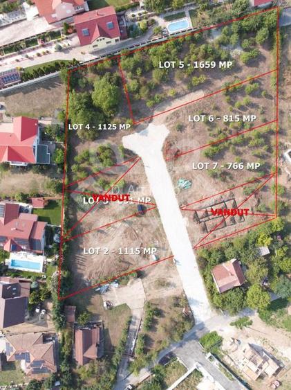 Teren intravilan de vanzare pe strada Soarelui, Oradea - 2