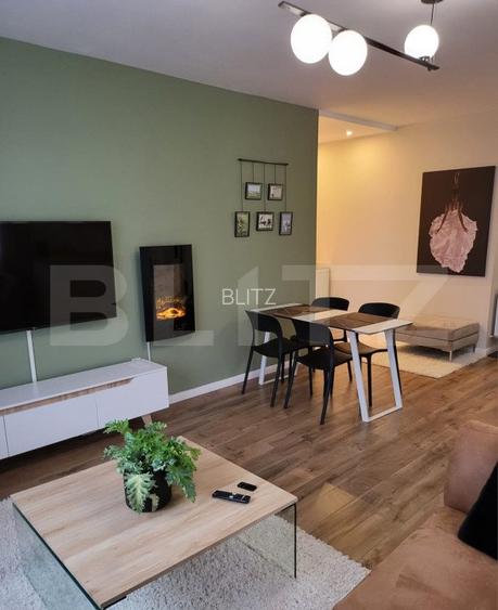 Apartament de 2 camere, 50 mp, lux, finisat! - 5