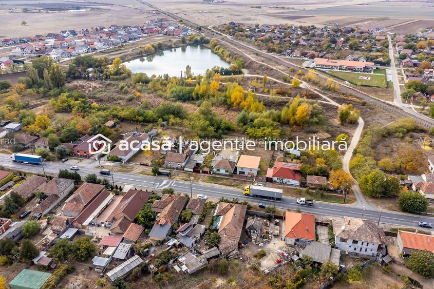 PRET NOU! Casa + Teren 1144 mp - Zimandu Nou, Arad - COMISION 0% - 10