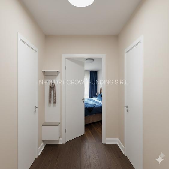 Neofort 84-Studio modern 2026, ideal chirie,bloc nou Titan, incalzire pardoseala - 2