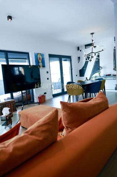 Vilă individuală Corbeanca | design modern, curte amenajată - 8