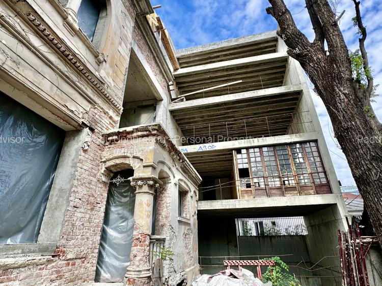 Vila istorica consolidata Universitate - Gradina Icoanei - Sup. 1500 mp  - 2