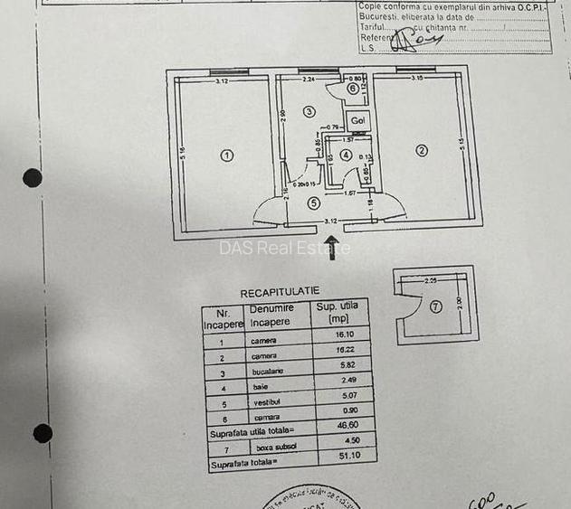 Apartament 2 camere | Floreasca | Centrala proprie | Boxa - 8