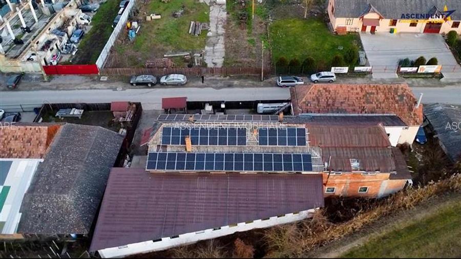 Spatiu de productie 840mp,fotovoltaice, trifazic,birouri,728 mp teren,Acatari, M - 6