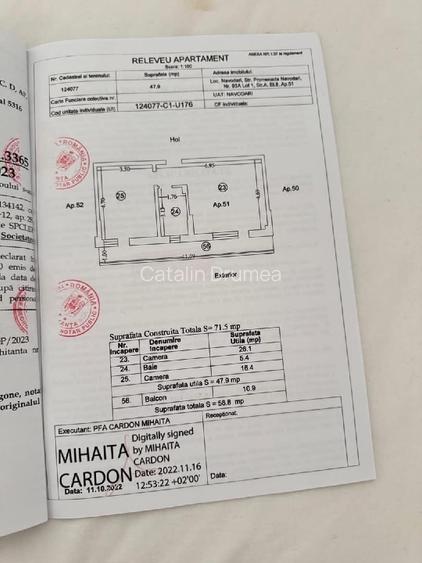 Proprietar | Apartament 2 camere Mamaia Nord, prima linie, vedere la mare - 7